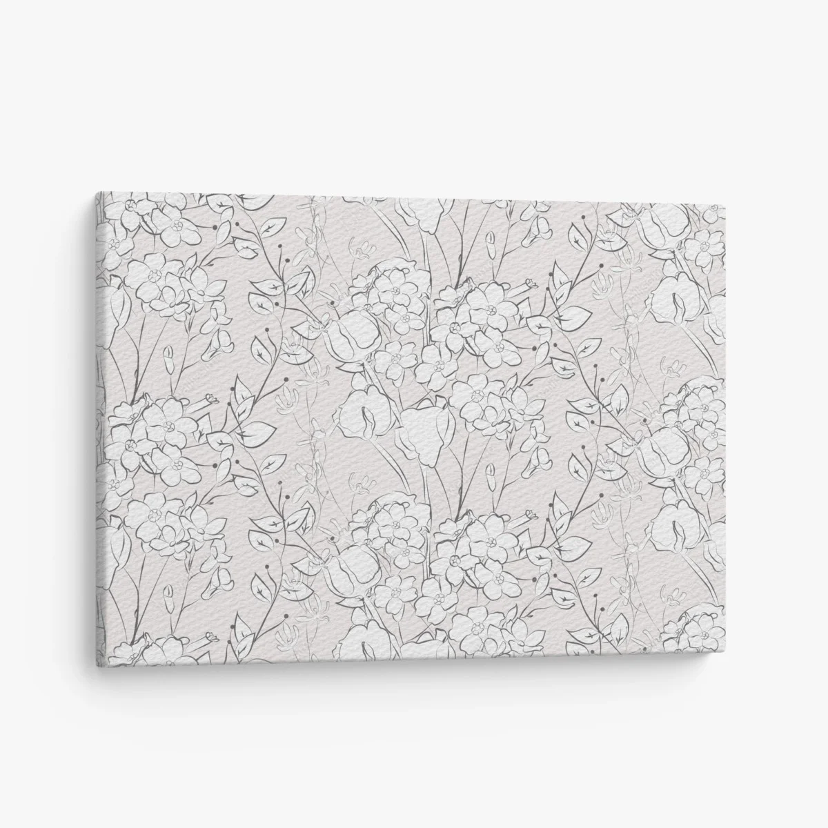 Canvas print delicate pastel floral design ⁕ Wallissimo® Canvas print delicate pastel floral design ⁕ Wallissimo®