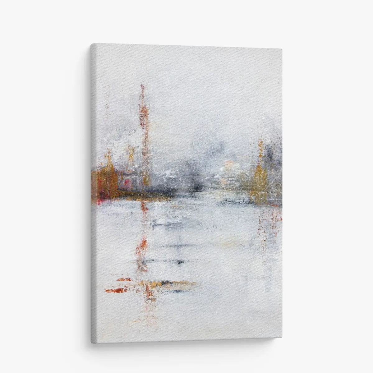 Canvas print serene abstract landscape in soft neutrals ⁕ Wallissimo® Canvas print serene abstract landscape in soft neutrals ⁕ Wallissimo®