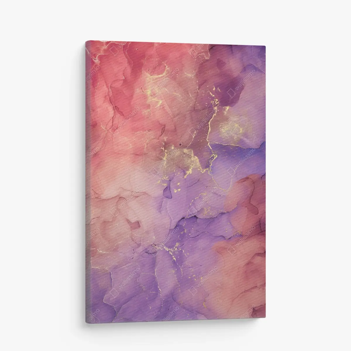 Canvas print ethereal pink and purple marble art ⁕ Wallissimo® Canvas print ethereal pink and purple marble art ⁕ Wallissimo®