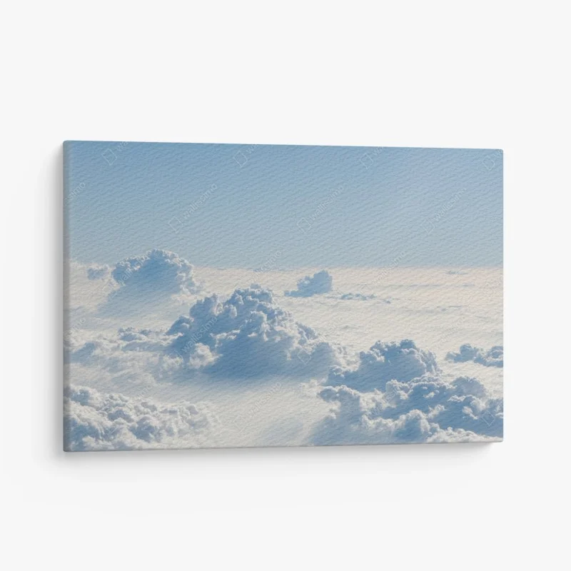 Canvas print vibrant abstract 3d curves • Wallissimo®