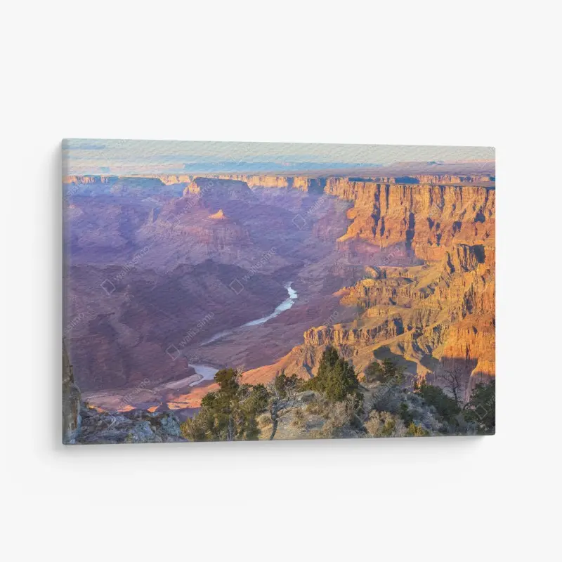 Canvas print Grand Canyon dusk panorama