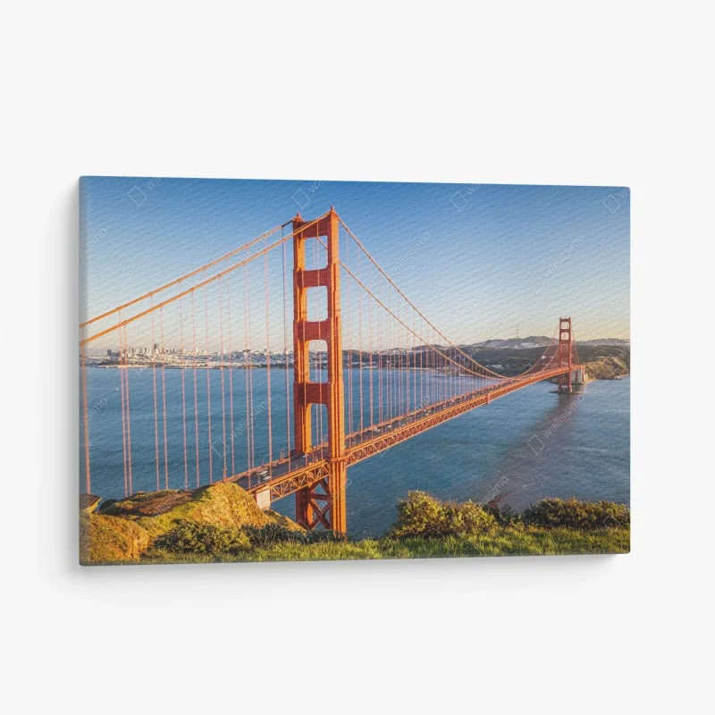 Canvas print Golden Gate Bridge panoramic view