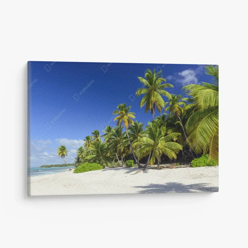Canvas print serene Punta Cana tropical beach