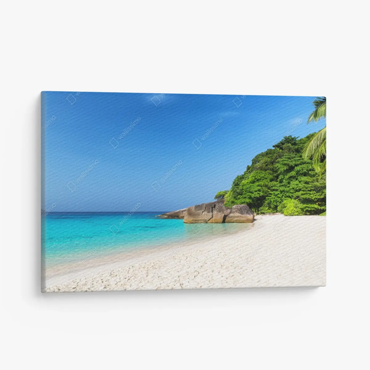 Canvas print Similan Islands turquoise beach escape • Wallissimo®