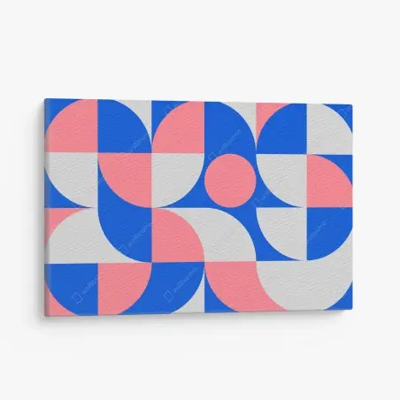 Canvas print scandinavian geometric composition • Wallissimo®