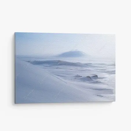 Canvas print arctic serenity in Chukotka • Wallissimo®