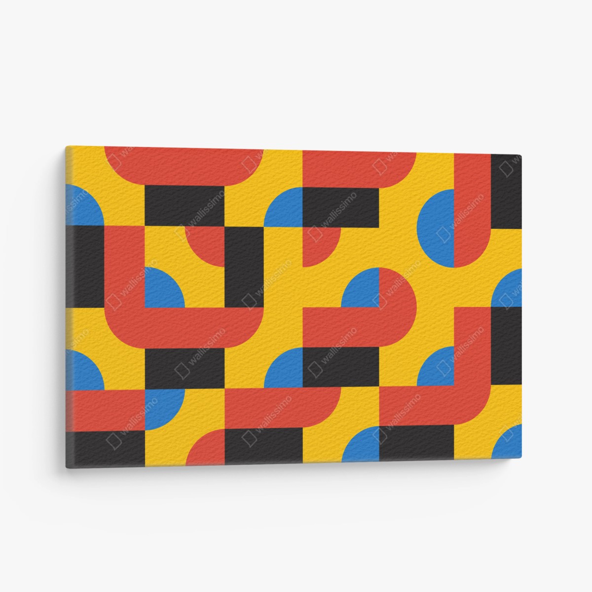 Canvas print bold geometric pattern wall art • Wallissimo®