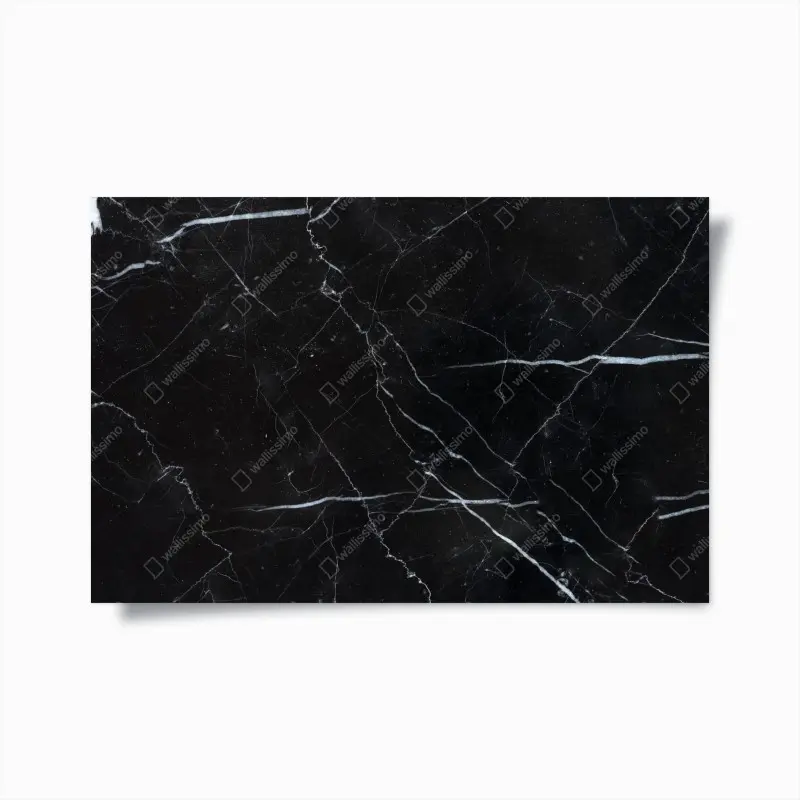 Poster black marquina marble texture for modern interiors