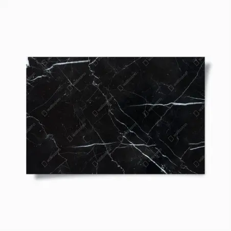 Poster black marquina marble texture for modern interiors • Wallissimo®