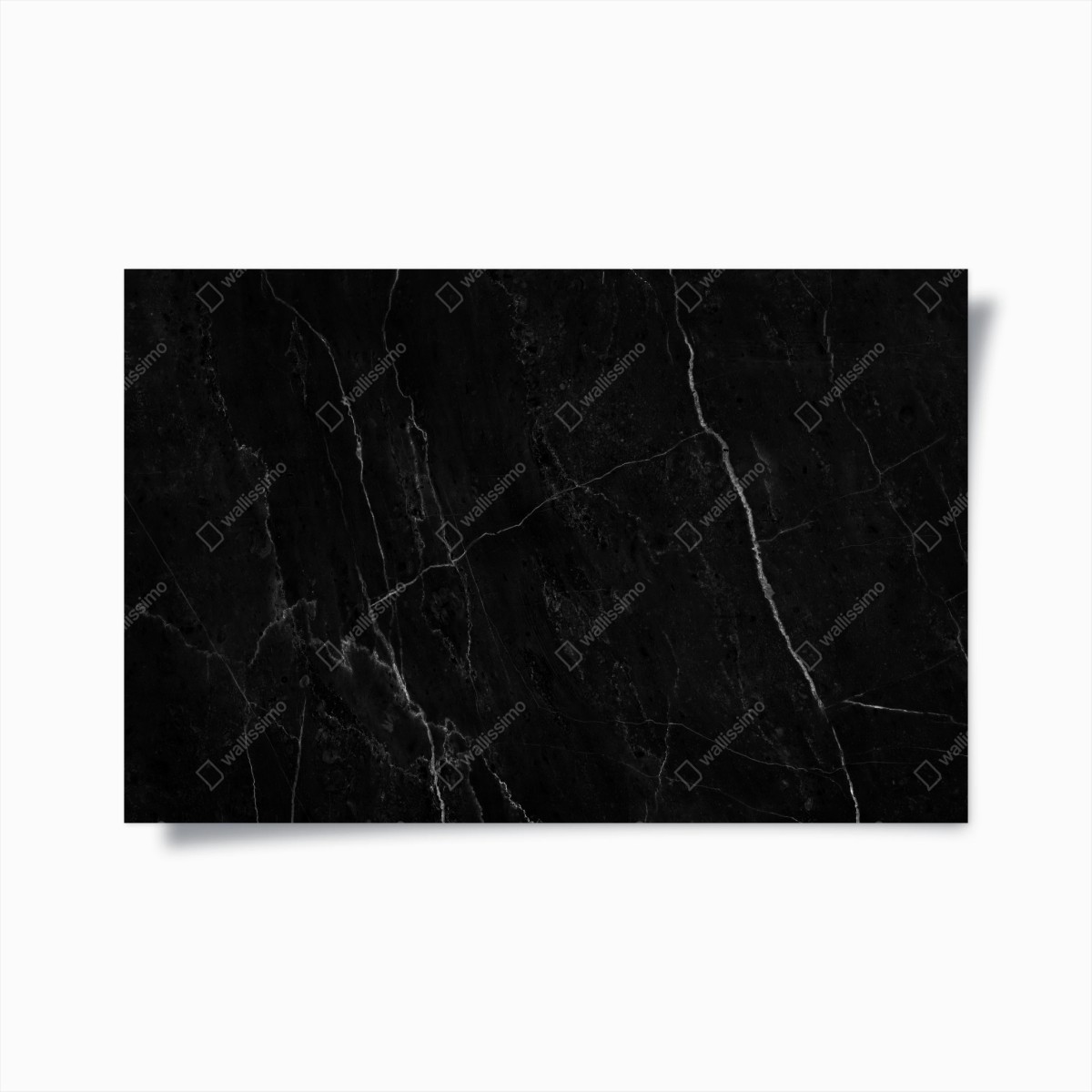 Poster black marble with white veins • Wallissimo® Poster black marble with white veins • Wallissimo®