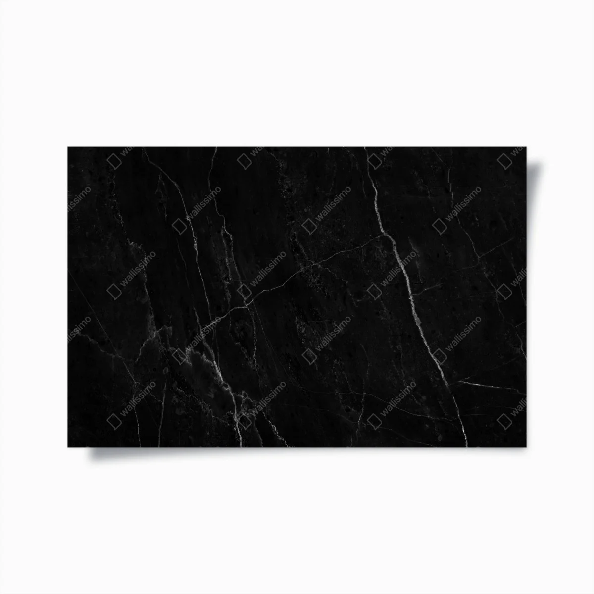 Poster black marble with white veins ⁕ Wallissimo® Poster black marble with white veins ⁕ Wallissimo®