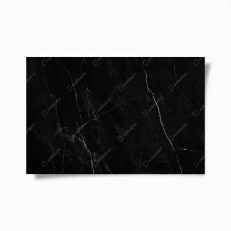 Poster black marble with white veins • Wallissimo®
