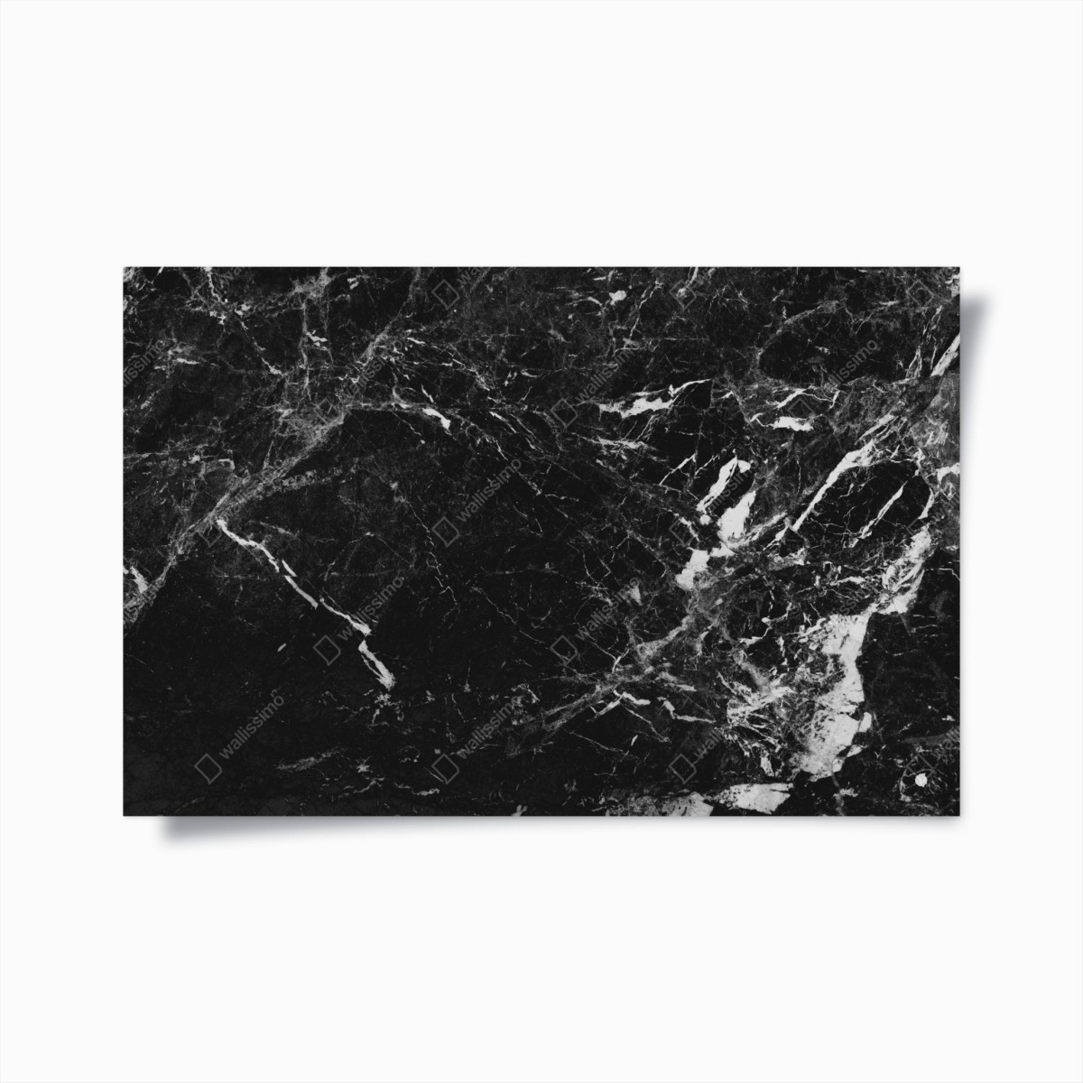 Poster black marble texture with white veins • Wallissimo® Poster black marble texture with white veins • Wallissimo®