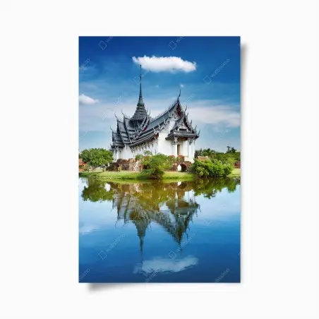 Poster Sanphet Prasat palace reflection • Wallissimo®