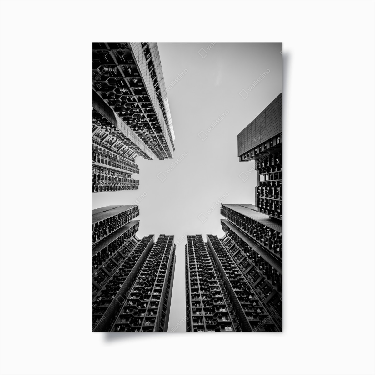 Poster skyward urban towers • Wallissimo® Poster skyward urban towers • Wallissimo®