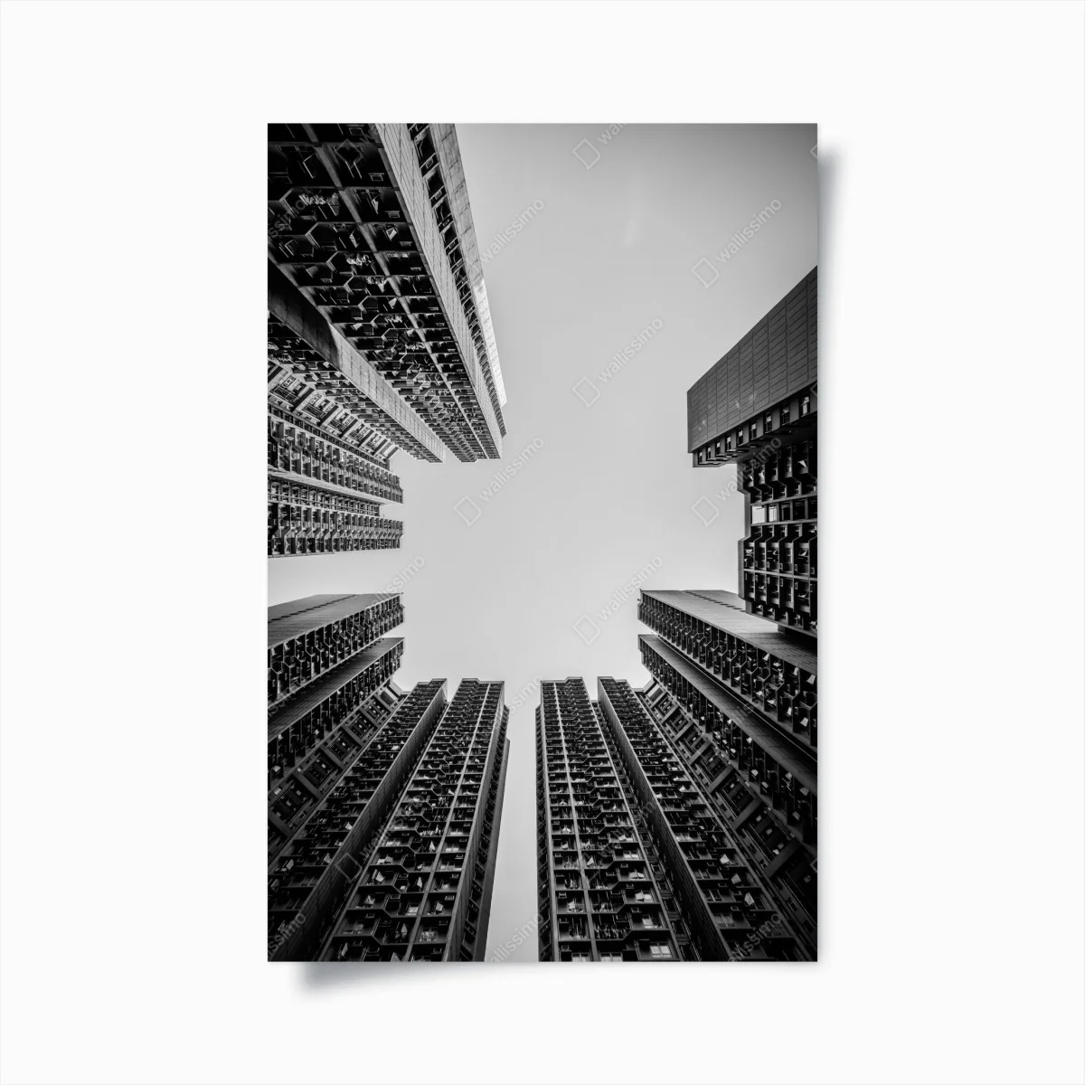 Poster skyward urban towers ⁕ Wallissimo® Poster skyward urban towers ⁕ Wallissimo®