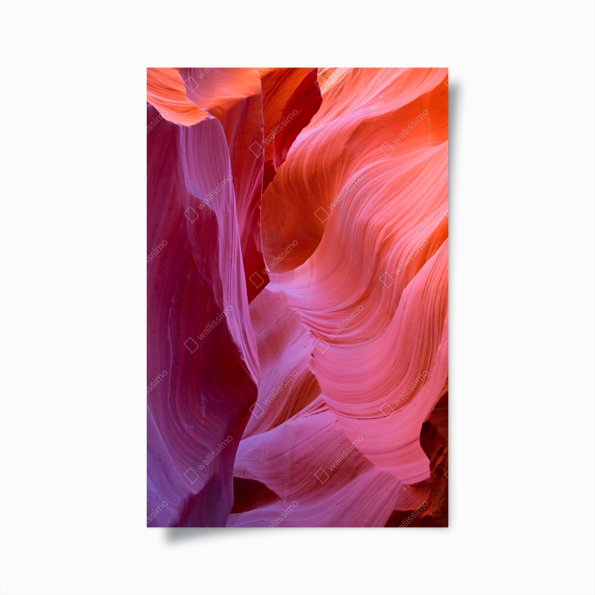 Poster Antelope Canyon sandstone waves • Wallissimo® Poster Antelope Canyon sandstone waves • Wallissimo®