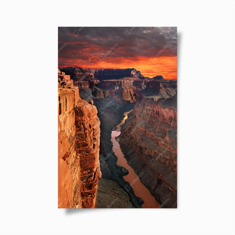 Poster Grand Canyon sunset panorama