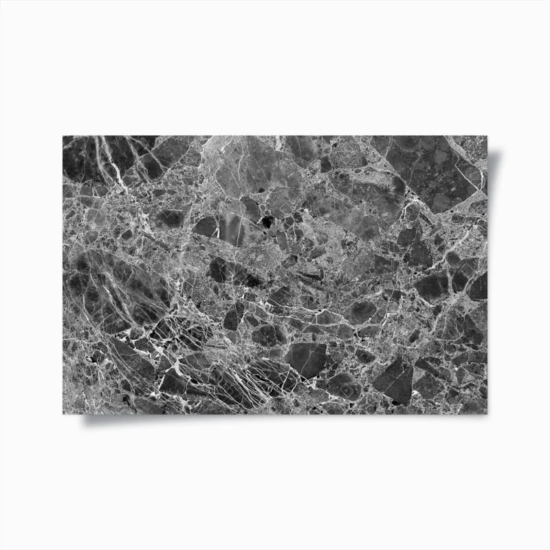 Poster monochrome marble texture art