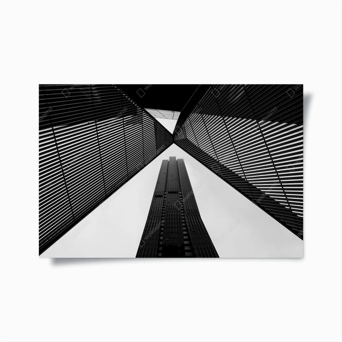 Poster Melbourne architectural lines in monochrome ⁕ Wallissimo® Poster Melbourne architectural lines in monochrome ⁕ Wallissimo®