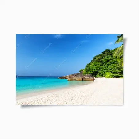 Poster Similan Islands turquoise beach escape • Wallissimo®