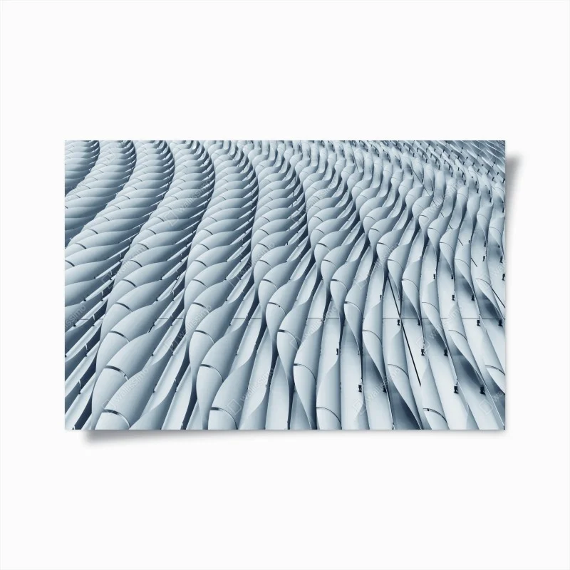 Poster abstract architectural facade pattern