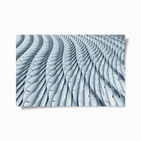 Poster abstract architectural facade pattern • Wallissimo®