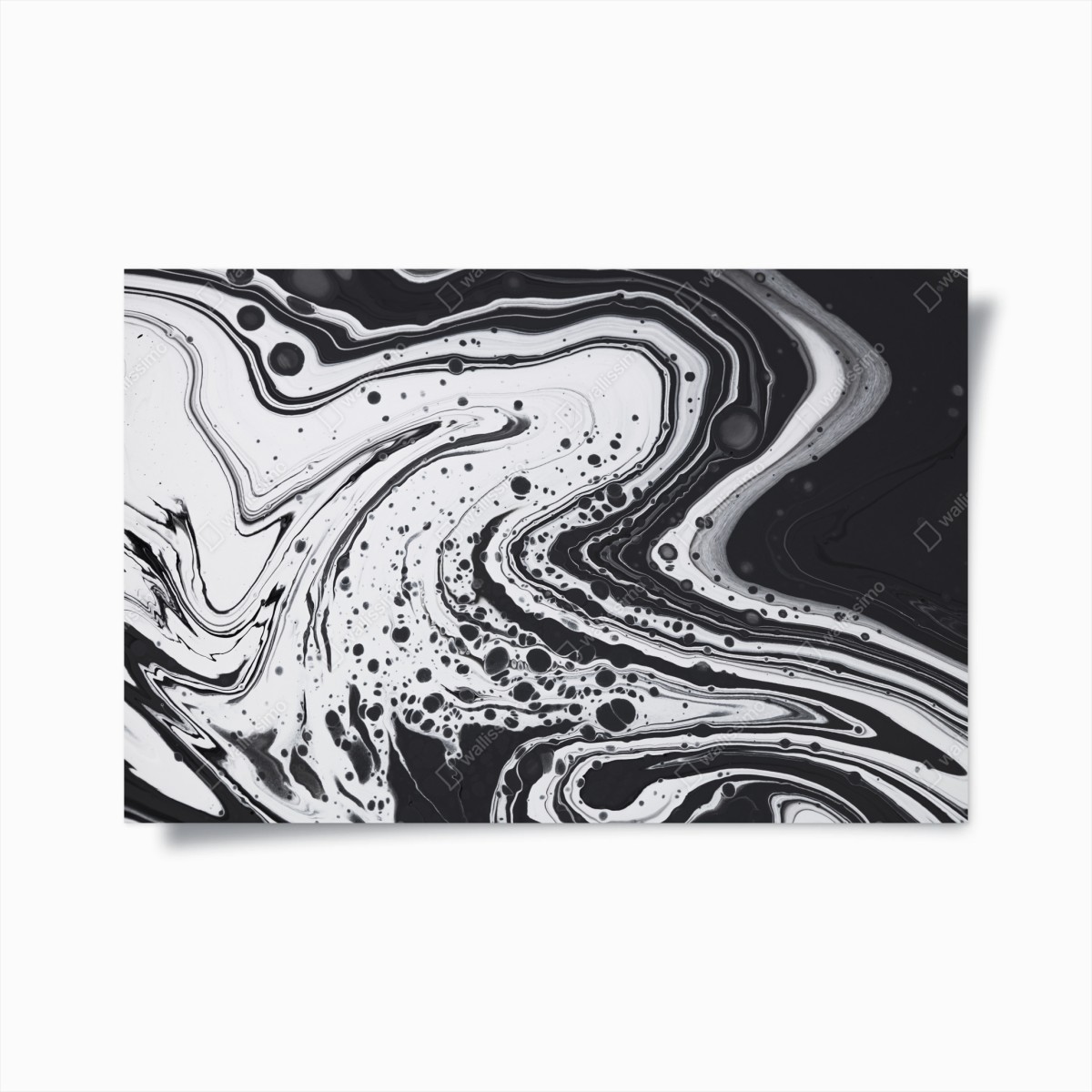 Poster monochrome marble abstract • Wallissimo® Poster monochrome marble abstract • Wallissimo®