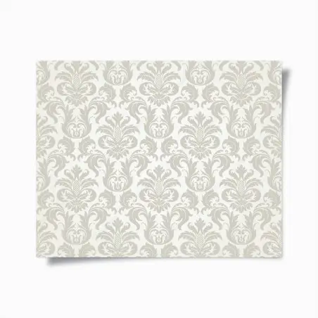 Poster elegant beige damask pattern • Wallissimo®
