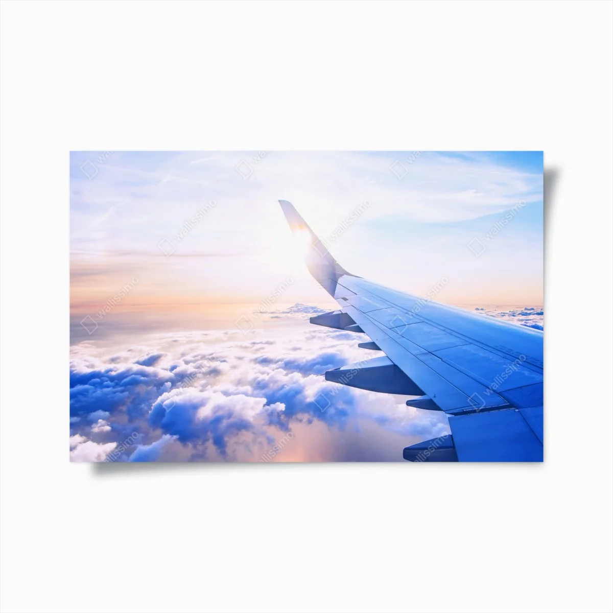 Poster above the clouds aerial view • Wallissimo® Poster above the clouds aerial view • Wallissimo®