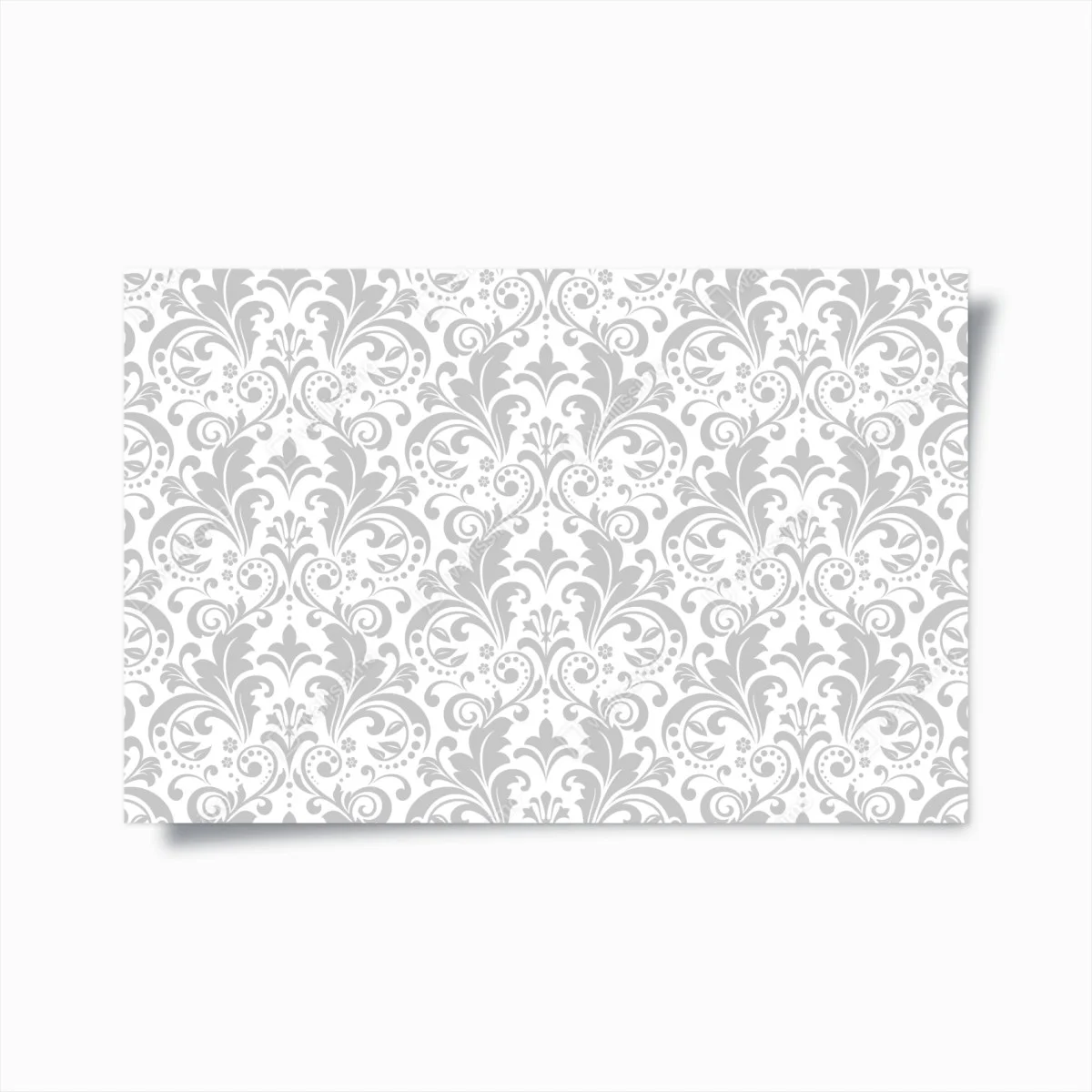 Poster elegant gray damask pattern ⁕ Wallissimo® Poster elegant gray damask pattern ⁕ Wallissimo®