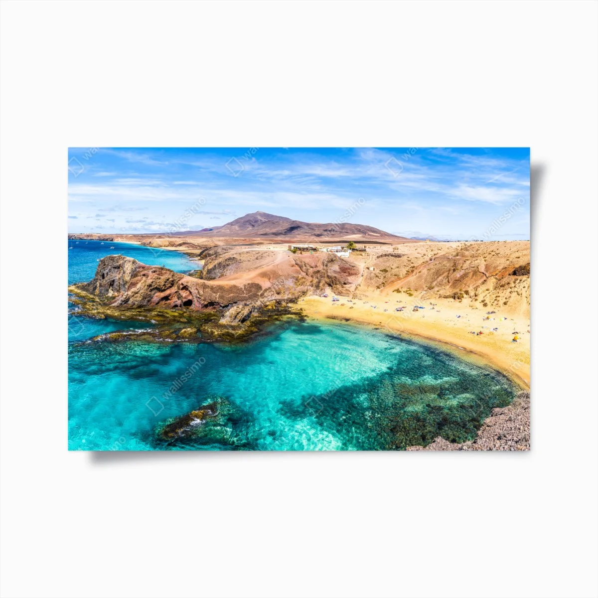 Poster turquoise cove at Papagayo beach ⁕ Wallissimo® Poster turquoise cove at Papagayo beach ⁕ Wallissimo®