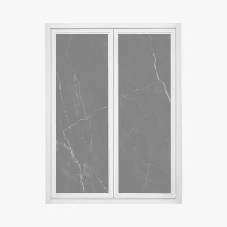 Window decal black marble with white veins • Wallissimo®