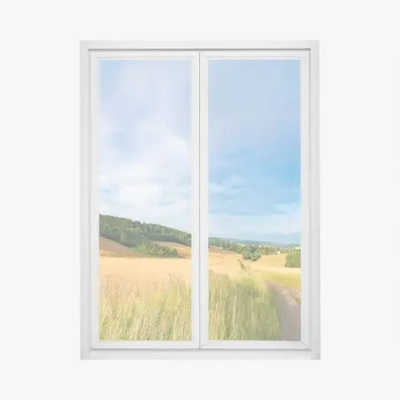 Window decal morning wheat panorama in Kansas • Wallissimo®