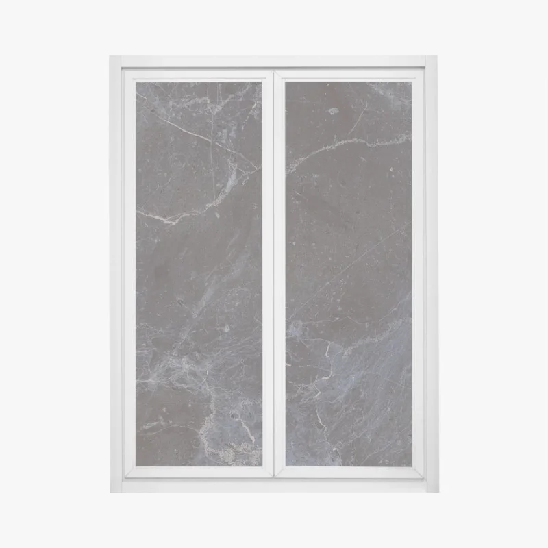 Window decal dark marble texture with blue veins