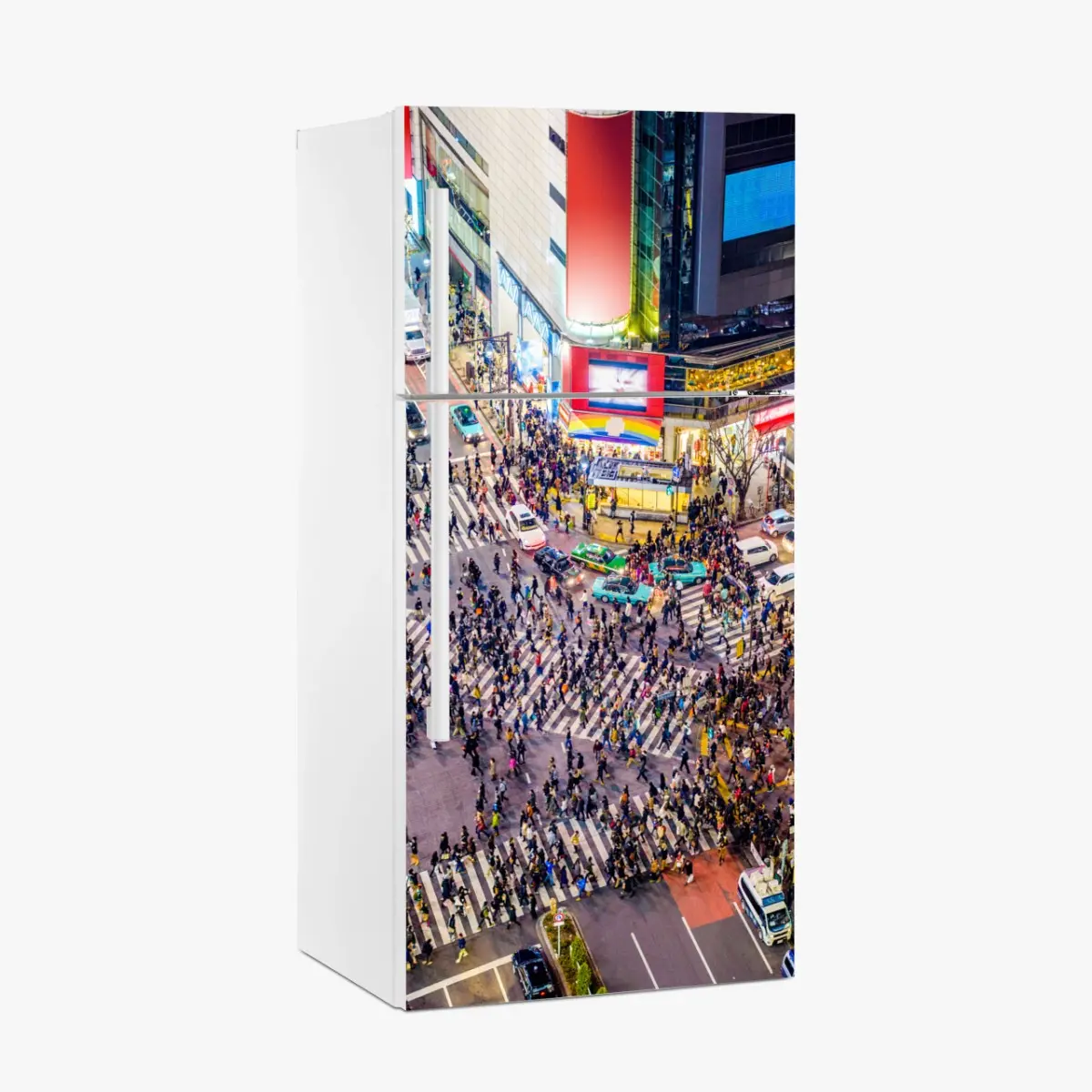 Fridge sticker Shibuya crossing night cityscape ⁕ Wallissimo® Fridge sticker Shibuya crossing night cityscape ⁕ Wallissimo®