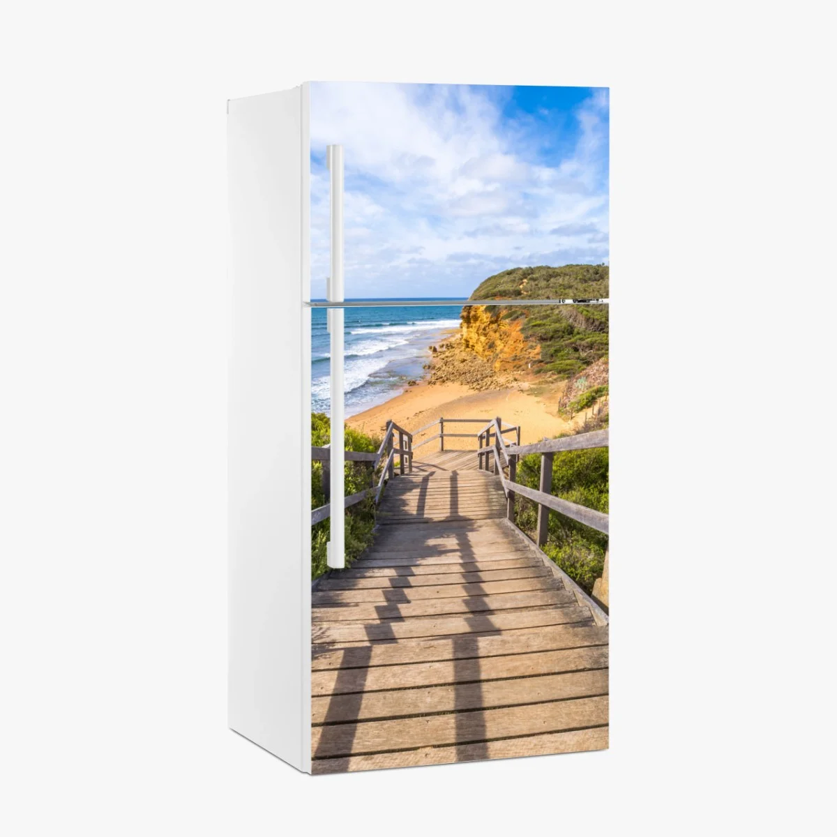 Fridge sticker walkway to Bells Beach panoramic view ⁕ Wallissimo® Fridge sticker walkway to Bells Beach panoramic view ⁕ Wallissimo®