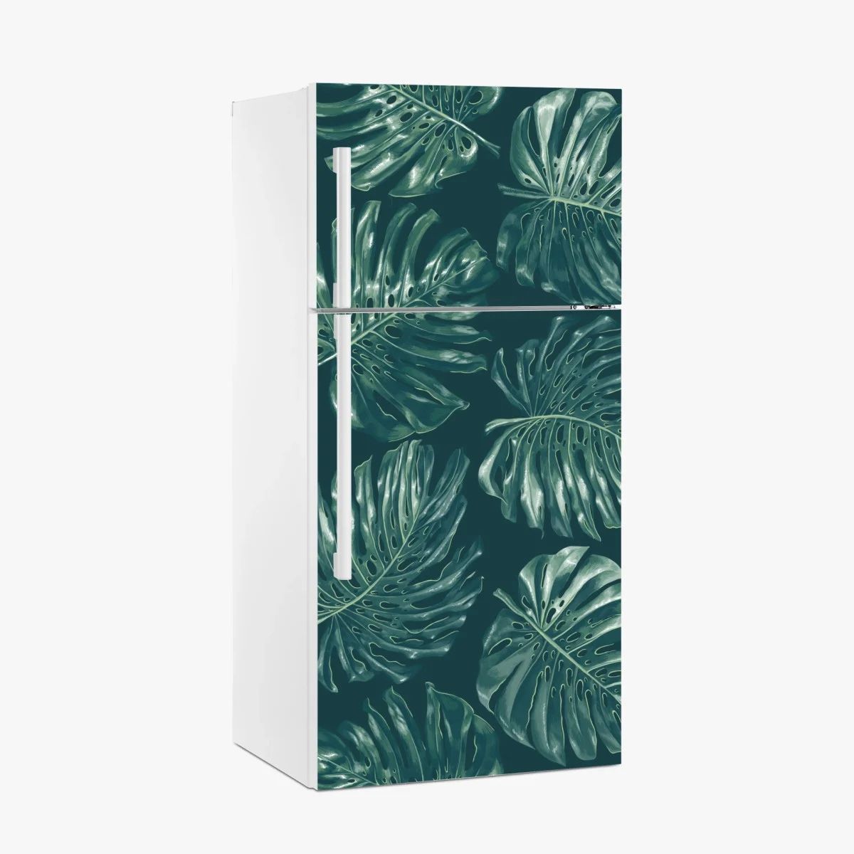 Fridge sticker tropical monstera leaf pattern ⁕ Wallissimo® Fridge sticker tropical monstera leaf pattern ⁕ Wallissimo®