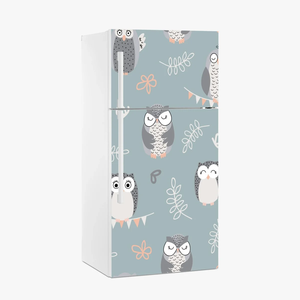 Fridge sticker cute owl pattern for kids room ⁕ Wallissimo® Fridge sticker cute owl pattern for kids room ⁕ Wallissimo®