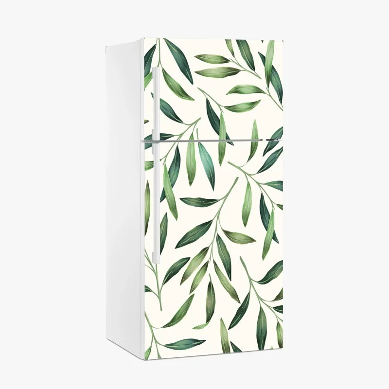 Fridge sticker hand-drawn cat doodles pattern • Wallissimo®