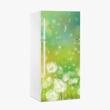 Fridge sticker spring dandelion meadow • Wallissimo®
