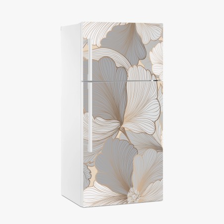 Fridge sticker delicate pastel floral pattern • Wallissimo®