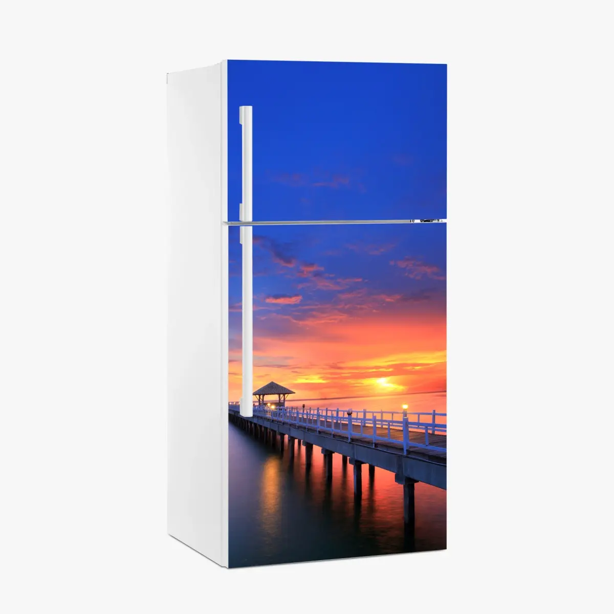 Fridge sticker sunset pier at the island beach ⁕ Wallissimo® Fridge sticker sunset pier at the island beach ⁕ Wallissimo®