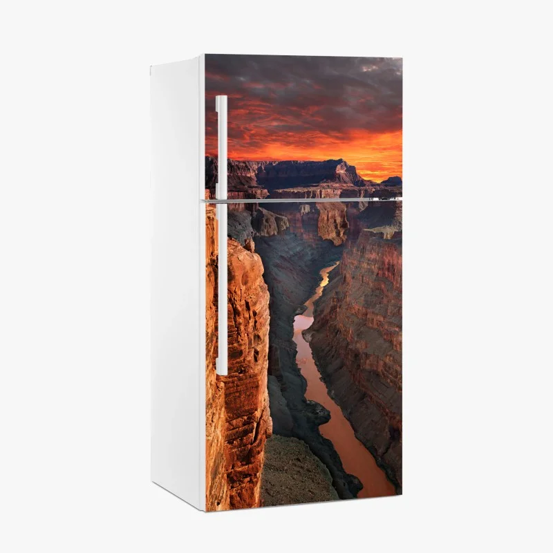 Fridge sticker Grand Canyon sunset panorama