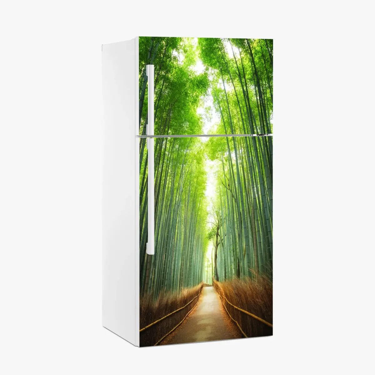 Fridge sticker pathway through Arashiyama bamboo grove ⁕ Wallissimo® Fridge sticker pathway through Arashiyama bamboo grove ⁕ Wallissimo®