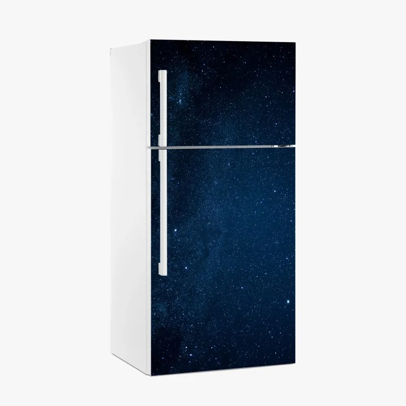 Fridge sticker deep blue starry sky