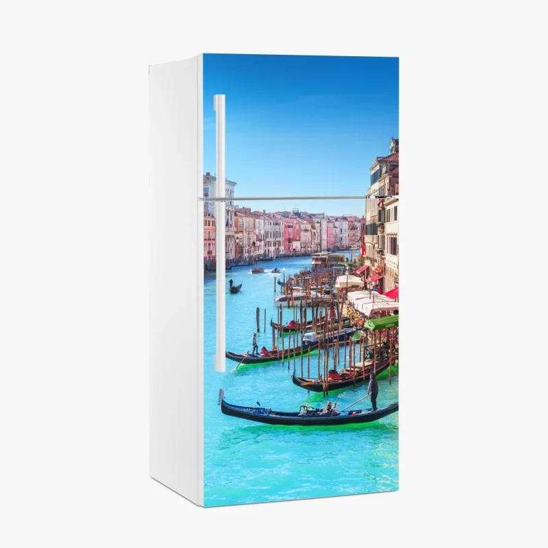Fridge sticker Venice grand canal cityscape