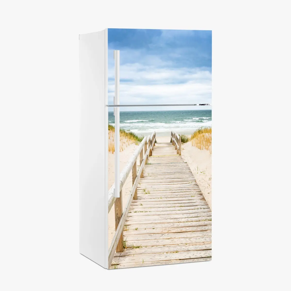Fridge sticker wooden path to the sea, Sylt • Wallissimo® Fridge sticker wooden path to the sea, Sylt • Wallissimo®