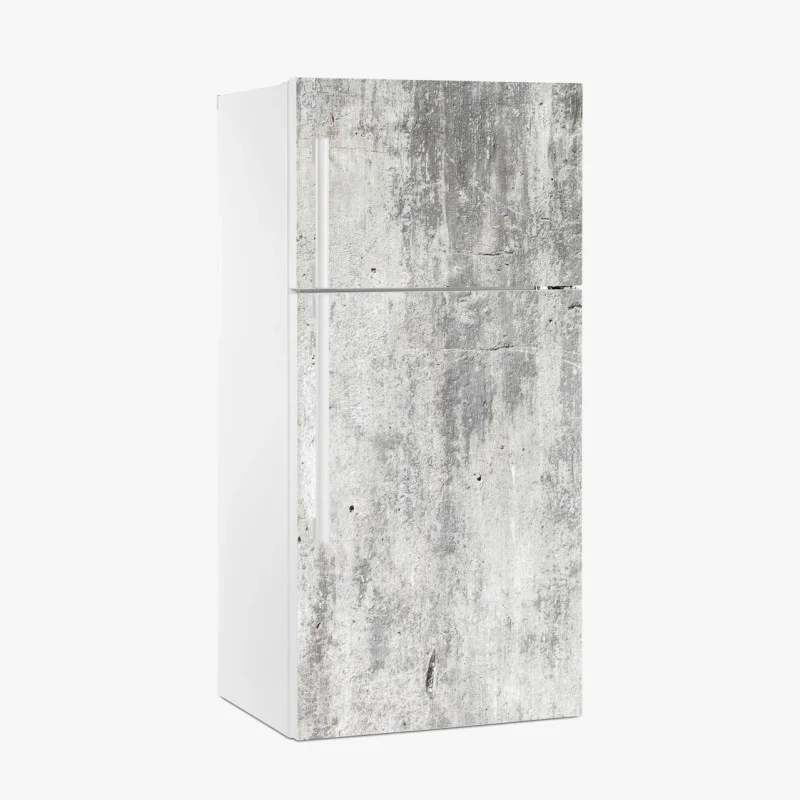Fridge sticker raw concrete texture wall art