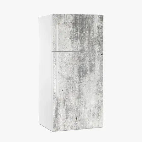 Fridge sticker raw concrete texture wall art • Wallissimo®